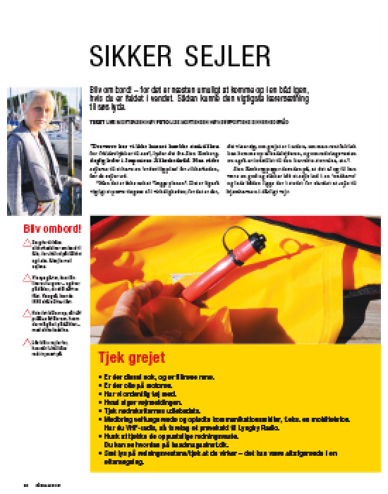 Sikker sejler & Havn